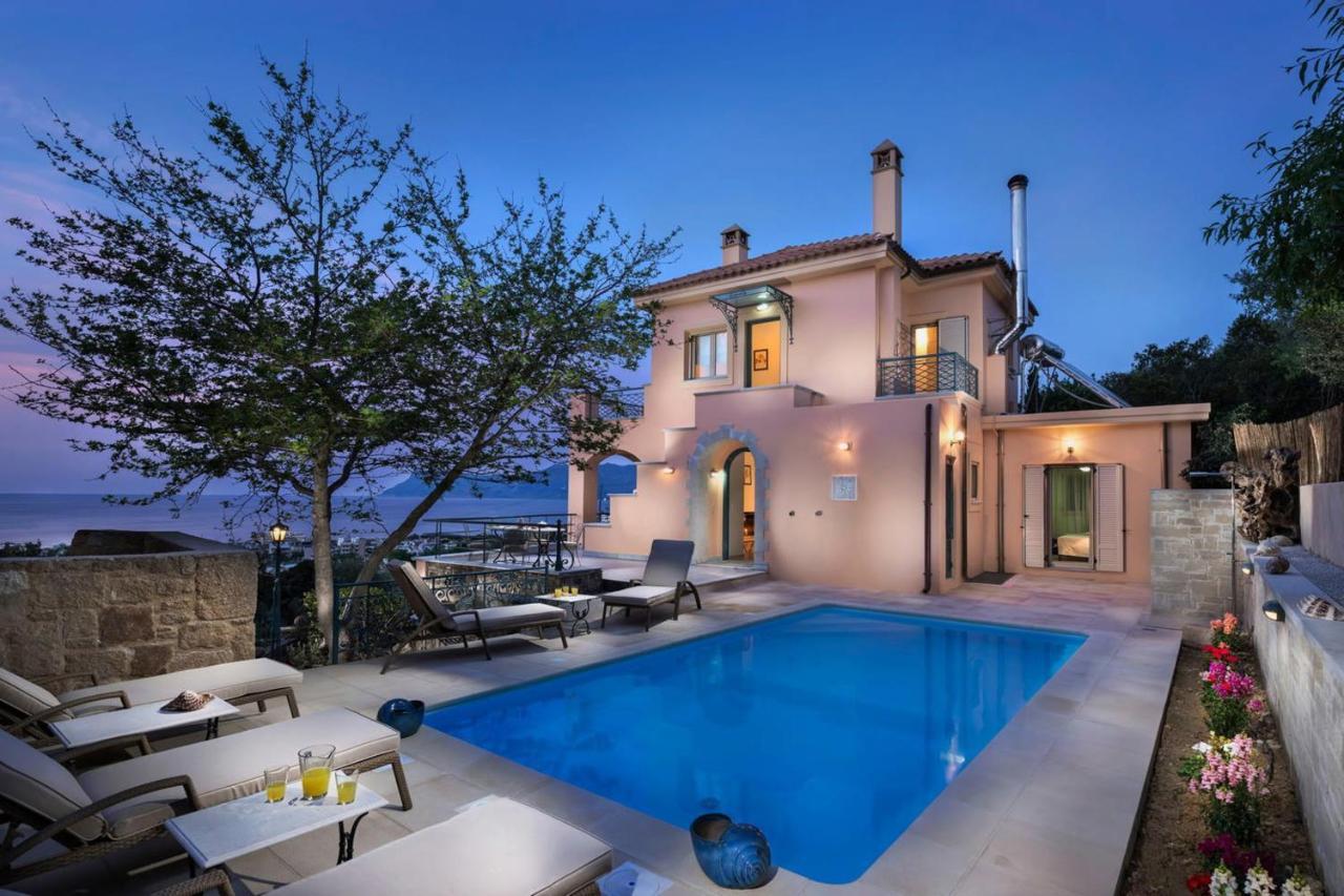 Seaview Villa Sofia ' Top Destination ' Kíssamos Exteriör bild